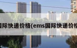 国际快递价格(ems国际快递价格)