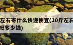 10斤左右寄什么快递便宜(10斤左右寄快递大概多少钱)