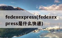 fedexexpress(fedexexpress是什么快递)